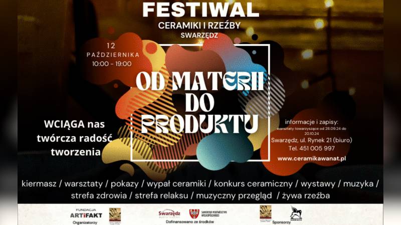 Zapowiedź Festiwalu ceramiki i rzeźby